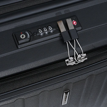 Integrated TSA Lock