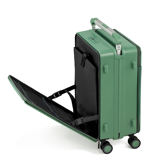 Dual Open Check-In Luggage with Wide Handle